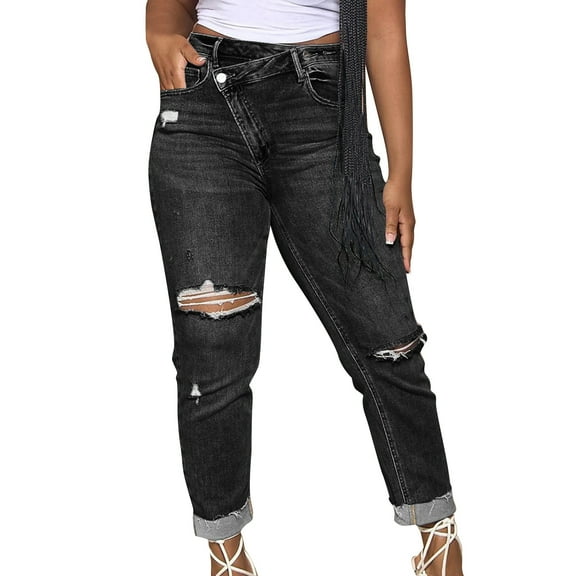 Bogo Jeans For Women Trendy High Waisted Curvy Womens Casual Pants Petite Length Summer Casual Pants For Women Trendy Petite Womens Plaid Trousers High Waisted