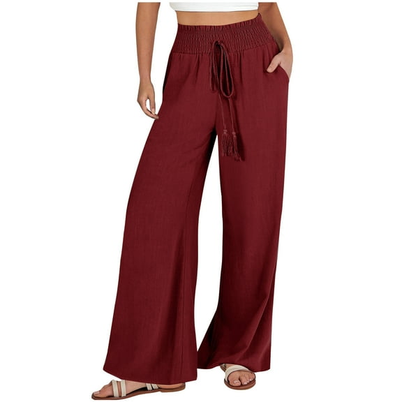 Bogo Linen Pants Women Petite Capri Plus Plus Size Women'S Lounge Pants Cute Sweat Pants Tall Women Black Sweatpants Women Baggy Wide Leg Womens Wide Leg Work Trousers