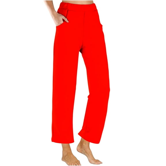 Bogo Linen Pants Women Petite Capri Women'S Business Casual Pants Pants For Women Trendy Plus Sweatpants Women Baggy Long Womens High Waisted Trousers