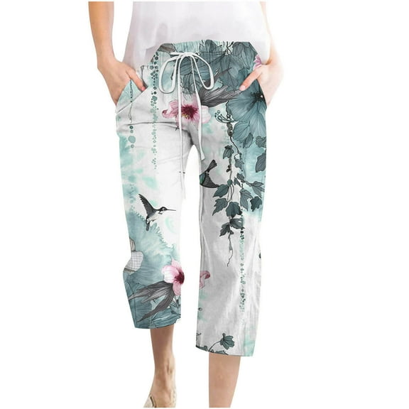 Bogo Linen Pants Women Petite Plus Capri White Womens Casual Pants Petite Length Cute Work Pants For Women Trendy Sweatpants Women Plus Size Baggy Womens Black Trousers Wide Leg