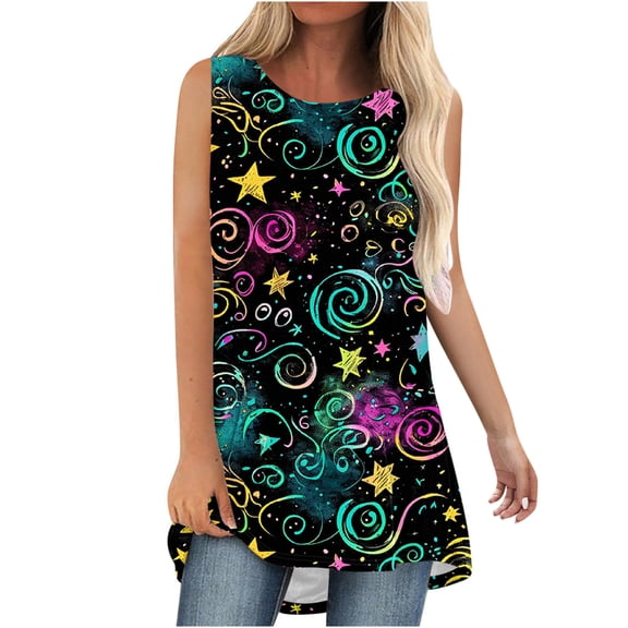 Plus Size Summer Tops For Curvy Women 4X White Cotton Tank Tops For Women Sleeveless Tunic Tops For Plus Size Women 2026 Women 100% Cotton T Shirts Graphic Tees
