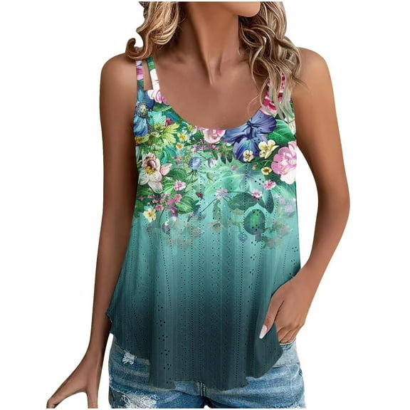 Plus Size Summer Tops For Curvy Women Long White Tank Tops For Women Ribbed Women Tunic Tops Dressy T-Shirts For Women Graphic Tees Trendy