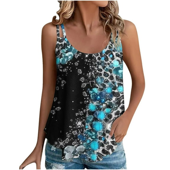 Plus Size Summer Tops For Women White Tank Top Women Dressy Plus Size Green Sleeveless Tunic Tops For Women T Shirts For Women V Neck Cotton