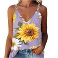 thumbnail image 1 of Bogo Plus Size Summer Tops For Women 5 Xl Cotton Tank Top Women Loose Fit V Neck Plus Size Tunic Tops For Women 3Xl Cute T Shirts For Women Trendy Graphic, 1 of 5