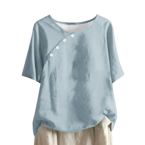 Short Sleeve Summer Tops For Women 2026 Vacation Trendy Young Womens Tops Trendy Summer Blouses For Women Casual Cute T Shirts For Women Oversized