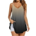 thumbnail image 1 of Sleeveless Summer Tops For Women 2026 Cotton Tank Top Women Loose Fitting Long Sleeve Tunic Tops For Women Loose Fit Dressy White V Neck T Shirts Women Plus Size, 1 of 4