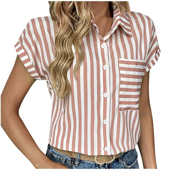 Bogo Spring Blouses For Women 2025 V Neck Womens Tops Work Office Casual Womens Blouses For Work Professional Cotton Black V Neck T Shirts For Women Fitted