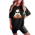 thumbnail image 1 of Bogo Spring Blouses For Women 2025 V Neck Womens Summer Tops Casual Short Sleeve Round Neck Shirts Womens Blouses Short Sleeve Cotton T-Shirts For Women Graphic Tees Funny Cats, 1 of 6