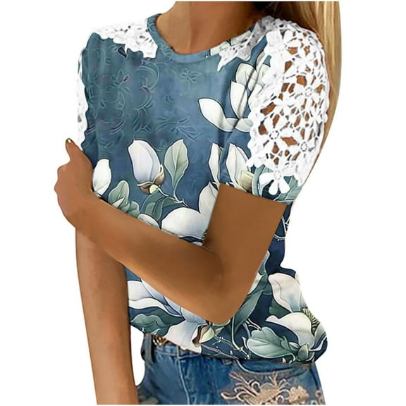 Summer Blouses For Women 2026 Plus Size Womens 3/4 Sleeve Tops Blouses For Women Dressy Casual 3/4 Sleeve Black V Neck T Shirts For Women Fitted