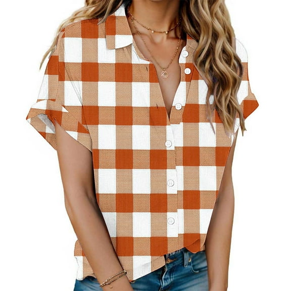 Summer Blouses For Women 2026 Plus Size Womens Tops Short Sleeve Loose Fit 1X Blouses For Women Business Casual Petite White V Neck T Shirts Women Crop