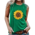 thumbnail image 1 of Summer Tops For Women 2026 Trendy Dressy Casual Cotton Tank Tops For Women Women Long Tunic Tops For Leggings Cute T Shirts For Women Oversized, 1 of 4