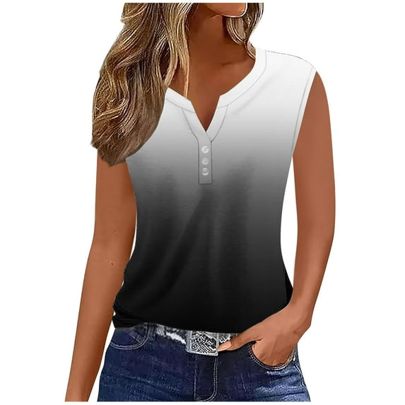 Summer Tops For Women 2026 Trendy Dressy Womens Tank Tops Fitted Women Tunic Tops For Leggings Dressy Deep V Neck T Shirts For Women Loose