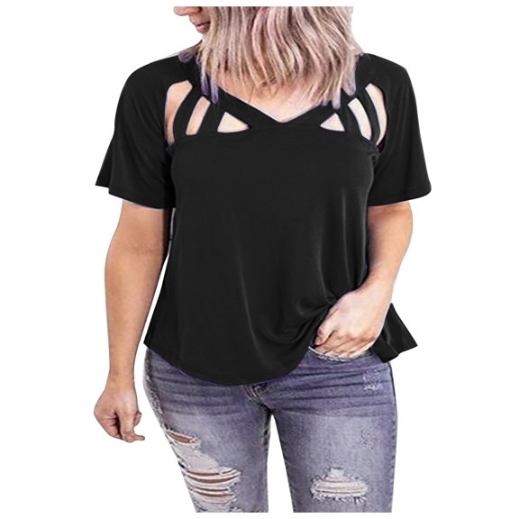 Summer Tops For Women 2026 Vacation Womens Summer Tops Womens Summer Blouses Short Sleeve Shirts Dressy Casual T Shirts For Women Graphic Trendy