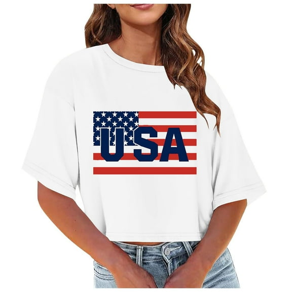 Bogo Summer Tops For Women Vacation Womens Tops Short Sleeve Loose Fit 1X Womens Blouses For Work Professional Pajama T Shirts For Women Soft Cotton