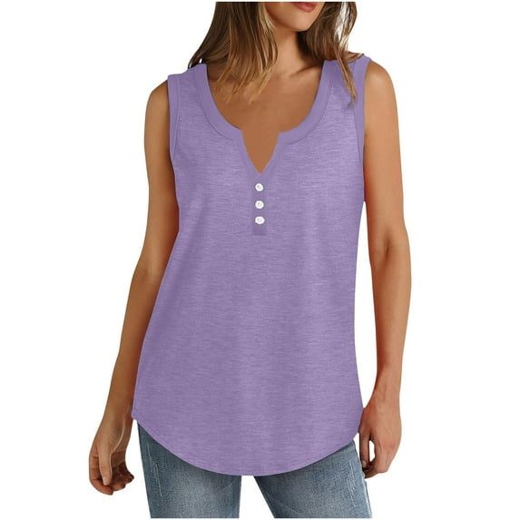 Bogo Summer Tops For Women 2025 Plus Size Cotton Tank Top Women Loose Fit Multi Pack Valentine Tunic Tops For Women 2025 T Shirts For Women Cotton Pack