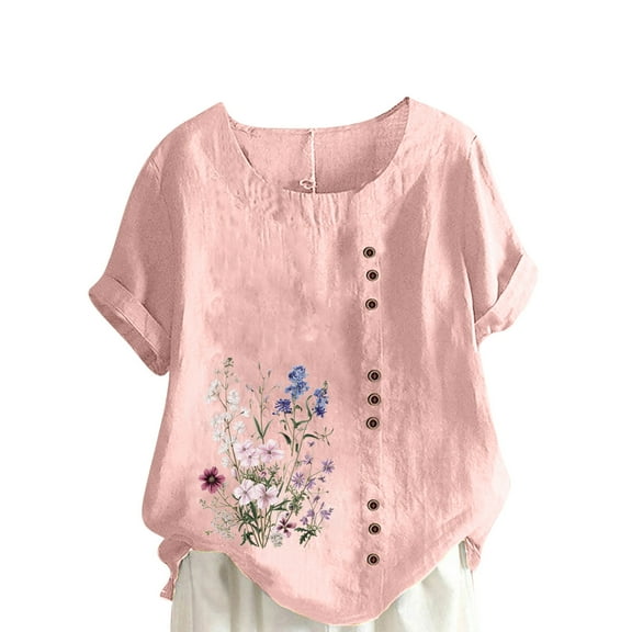 Summer Tops For Women 2026 Trendy Dressy Casual Womens Tops Short Sleeve Plus Size Blouses For Women Dressy Casual Plus T Shirts For Women Trendy