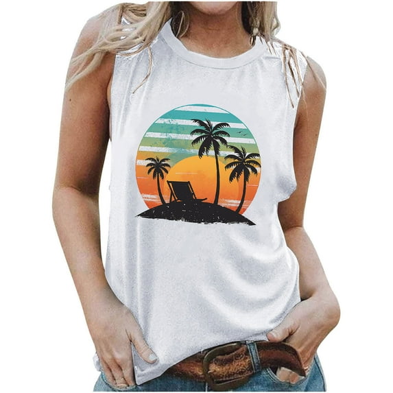 Summer Tops For Women Sleeveless Button-Down Shirts Tank Tops For Women Pack Long Sleeve Tunic Tops For Women Loose Fit Dressy Western T Shirts For Women Graphic Vintage