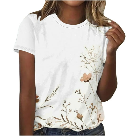 Bogo Tops For Women Trendy Summer Cotton Womens Tank Tops Dressy Casual Casual Blouses For Women Fall T Shirts For Women Loose Fit Graphic Tees