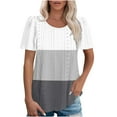 thumbnail image 1 of Bogo Trendy Cotton Work Blouses For Women 2025 Womens Tops Dressy Casual Winter Womens Blouses Dressy Casual Plus Size T-Shirts For Women Graphic Tees Trendy, 1 of 5