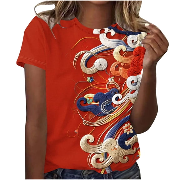 Bogo Trendy Summer Tops Plus Size Womens Tops Work Office Casual Womens Blouses Short Sleeve Petite Soft Cotton V Neck T Shirts Women Loose Fit