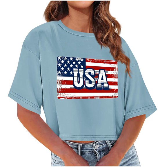Bogo Trendy Summer Tops Y2K Womens Summer Tops Plus Size Womens Blouses Casual Soft Cotton V Neck T Shirts Women