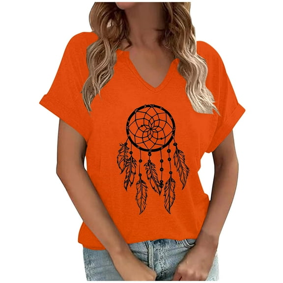 Bogo Trendy Work Blouses For Women 2025 Womens Short Sleeve Tops Casual Cotton Womens Blouses Short Sleeve Cotton T Shirts For Women Graphic Vintage