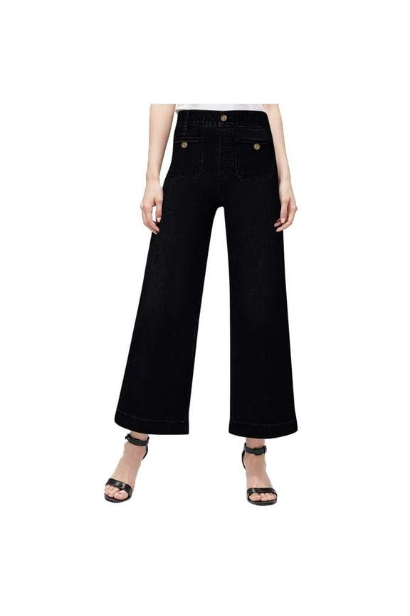 Womens Jeans Long Length Women'S Pants Plus Size Jeans Pants For Women High Waist Stretchy Plus Size Trousers For Curvy Women