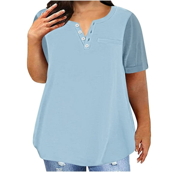 Bogo Womens Spring Tops 2025 Trendy Womens 3/4 Sleeve Tops Casual Fall Womens Blouses Dressy Casual Petite T Shirts For Women Cotton Graphic