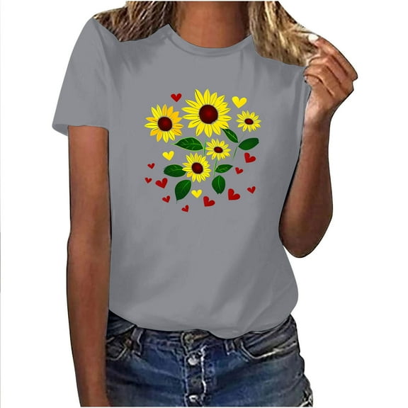 Womens Summer Tops 2026 Trendy Womens Tops Short Sleeve Cotton Blouses For Women Business Casual Long Sleeve Deep V Neck T Shirts For Women Loose