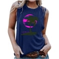 thumbnail image 1 of Bogo Womens Summer Tops Casual Dressy Organic Cotton White Tank Top Women Tunic Tops For Women 2025 Cotton Fitted V Neck T Shirts For Women, 1 of 5