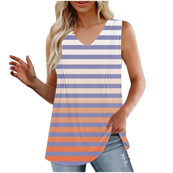 Womens Summer Tops Dressy Casual Cotton White Workout Tank Tops For Women V Neck Tunic Tops For Women Plus Size T Shirts For Women Trendy Loose Fit