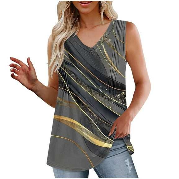 Womens Summer Tops Trendy Boho Womens Tank Tops Fitted Long Length Plus Size Tunic Tops For Women Short Sleeve T Shirts For Women Loose Fit Graphic Trendy
