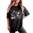 thumbnail image 1 of Womens Tops Trendy Summer 2026 Womens Tops Dressy Casual Sexy Plus Size Womens Blouses For Work Professional Short Sleeve T Shirts For Women Cotton V Neck, 1 of 6