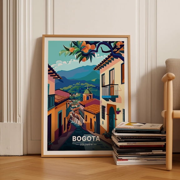Bogota Colombia Mid Century Wall Decor