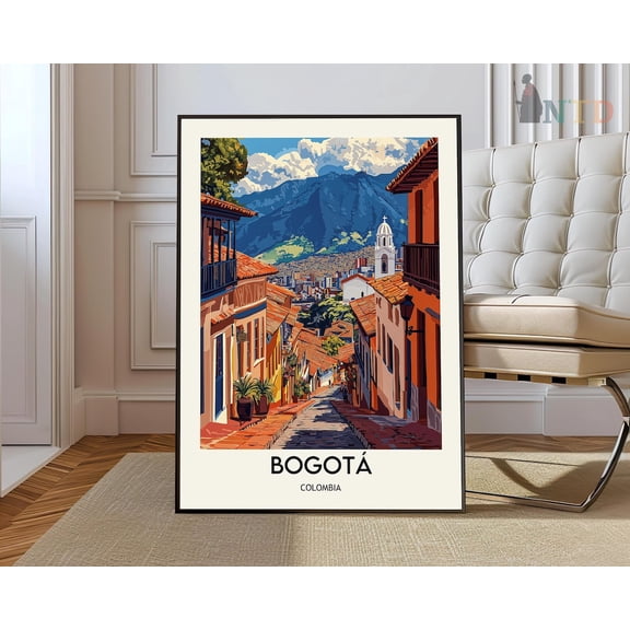 Bogota Print, Bogotabogota Poster, Bogota Photo, Bogota Poster Print, Bogota Travel Poster, Bogota Colombia Poster Wall Art, Modern Wall Decor, 16x24 UNFRAMED