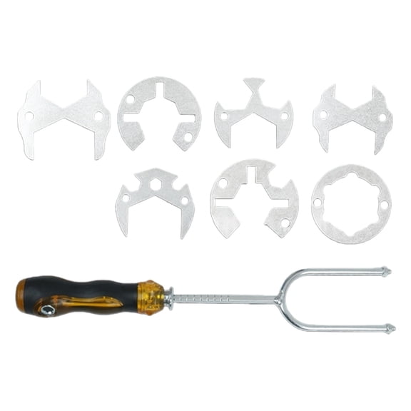 Bogrsely Carbon Steel Faucet Key Plumbing Pipe Wrench 21 Sizes Kitchen Sink Repair Wrench