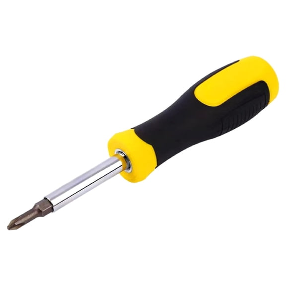 Bogrsely Delicate 6 Piece Magnetic Screwdriver Set With Soft Touch Handle Magnetic Socket Driver Tool For Effortlessly DIY Projects