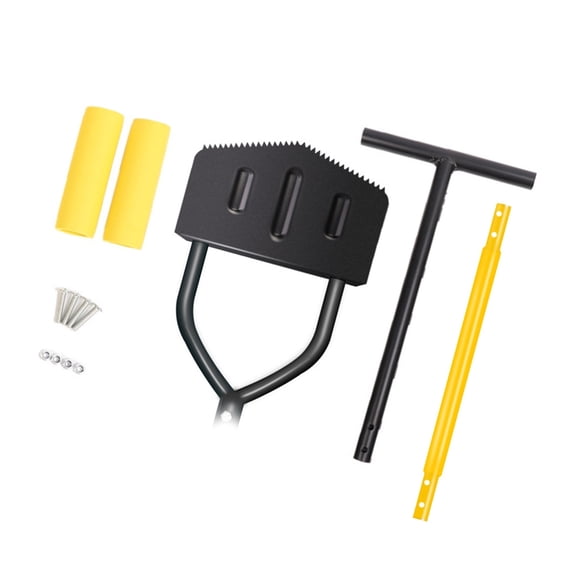 Bogrsely Half Moon Edging Tool Manual Steel Shovel Border Edger Lawn Tool For Garden