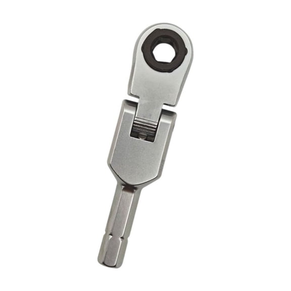 Bogrsely High Strength Alloy Mini Torques Ratchet Wrench 1/4 Adjustable Ratcheting Spanner