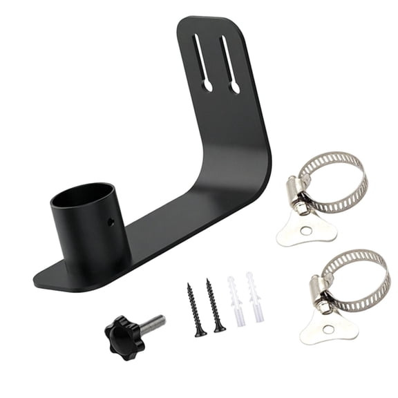Bogrsely Metal Bird Feeder Mount Base for Wall or Post Outdoor Viewing