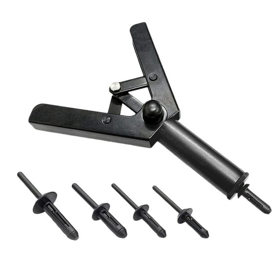 Bogrsely MultiPurpose 41pc Quick Load Riveter Tool Ergonomic Design For Prolonged Usage