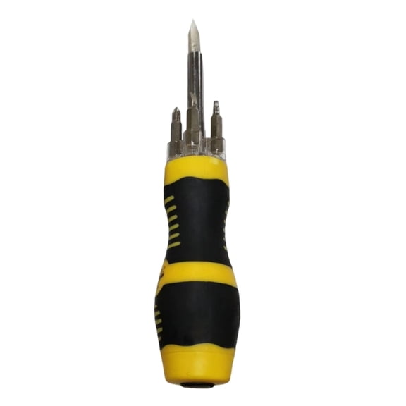 Bogrsely Professional 3 Speed Screwdriver With LED Light 16 Bit Storage Delicate Design