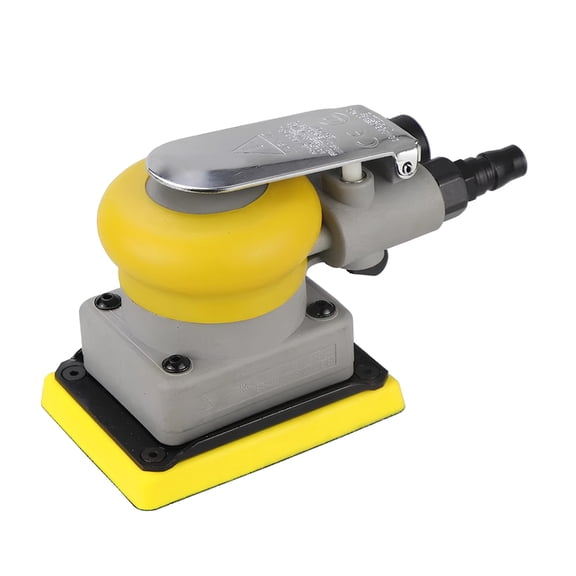 Bogrsely Professional 75x100mm Square Pneumatic Sander Perfect For Woodworking Grinding