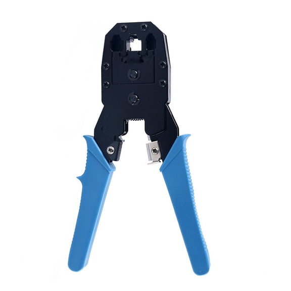 Bogrsely Professional Steel Crimping Tool For Cat5 Cat6 Ethernet Phone Cable Modular Plugs