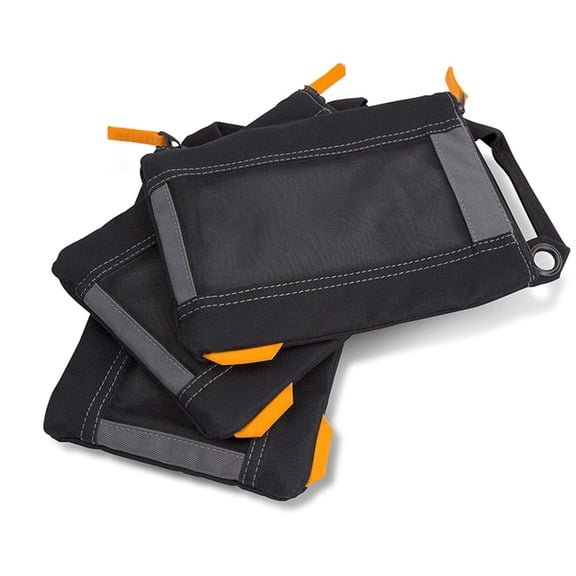 Bogrsely Resilient Universal Fabric Tool Storage Bags 3 Pack For Gardening And Electrical Tasks