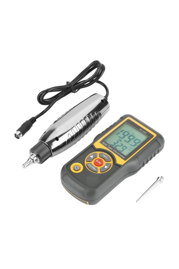 Split Body Vibration Measurement Device With Double Frequency Ranges And High Accuracy For Engineering Maintenance Applications