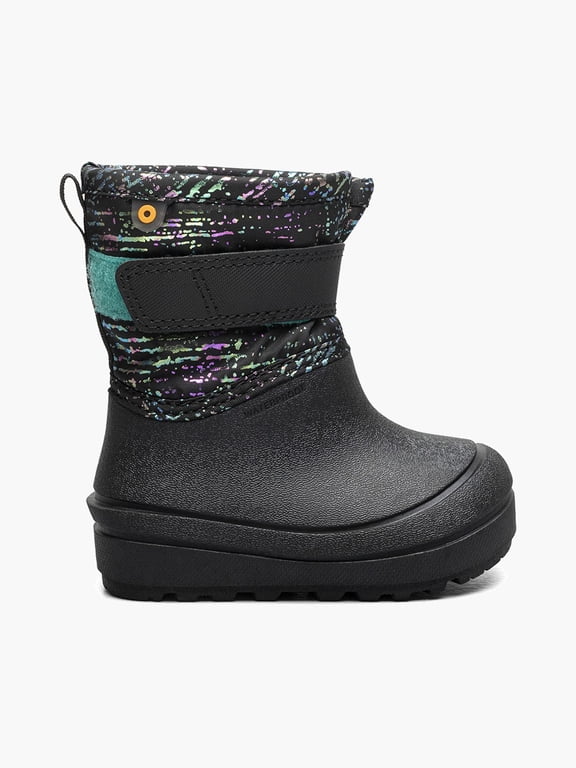 Baby Snow Shell Metallic Stripe Waterproof Boots