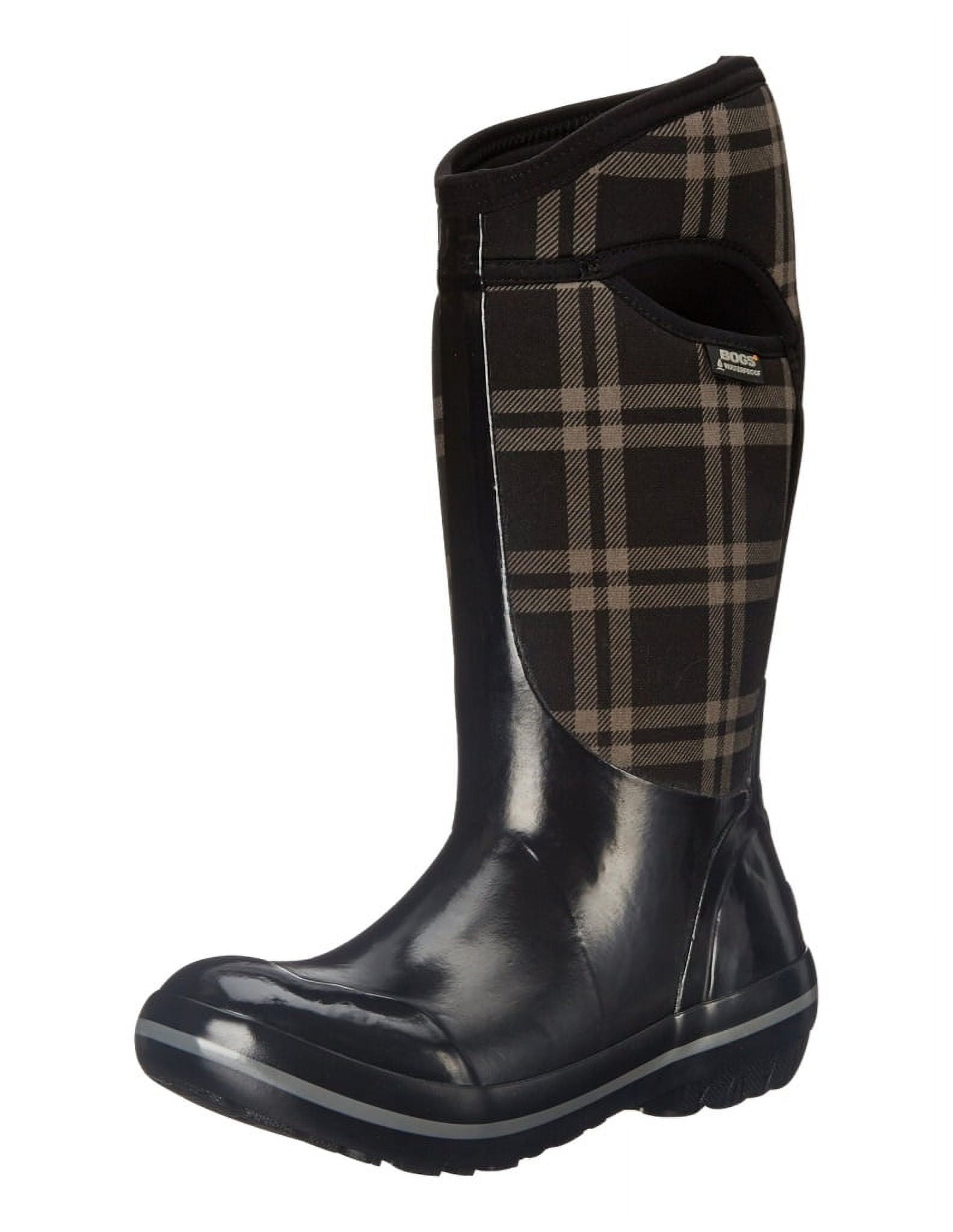 Bogs plaid boots 2025