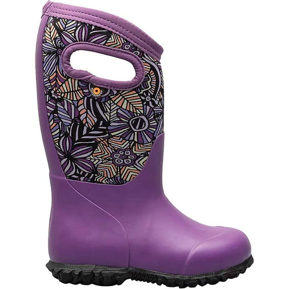Bogs Childrens York Wild Garden Purple Multi