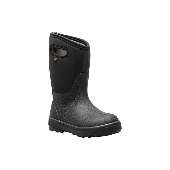 Bogs Classic II Solid Black Youth Boys' Rainboot | 72950-001